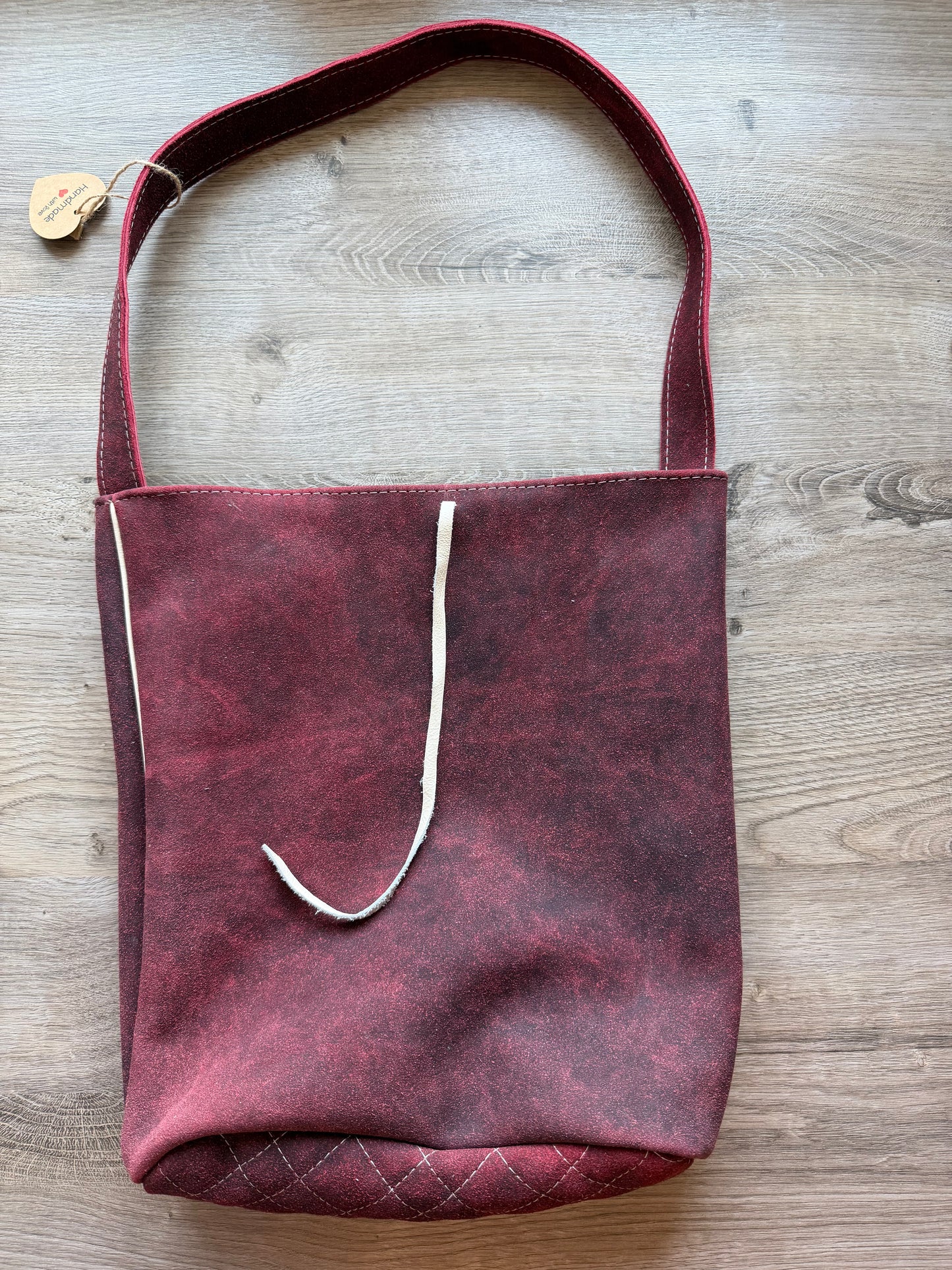 "Shopper" Trachtig Weinrot