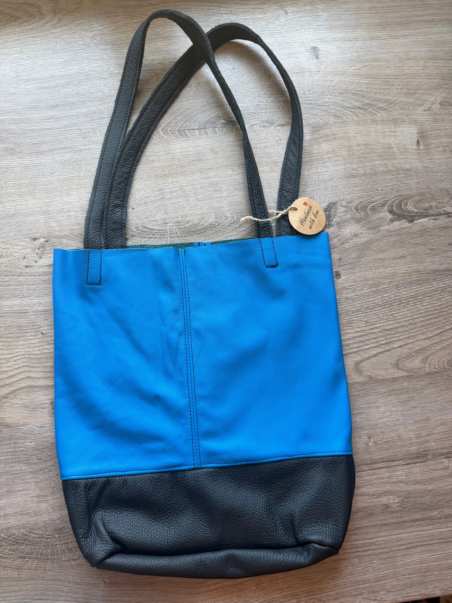 "Shopper" Knallblau-Schwarz
