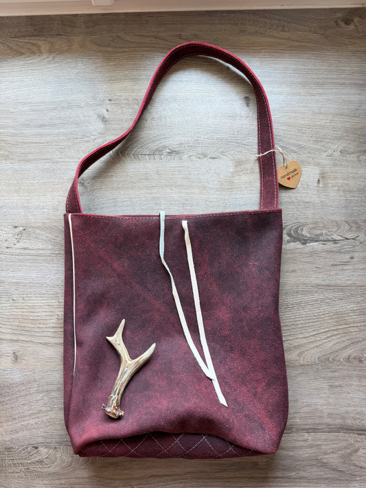 "Shopper" Trachtig Weinrot