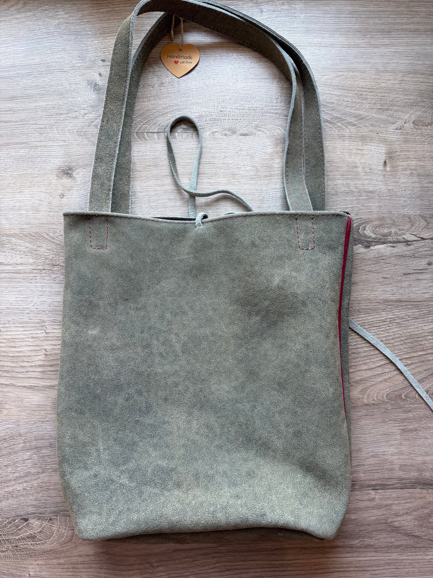 "Shopper" Trachtig Schlamm-Graugrün