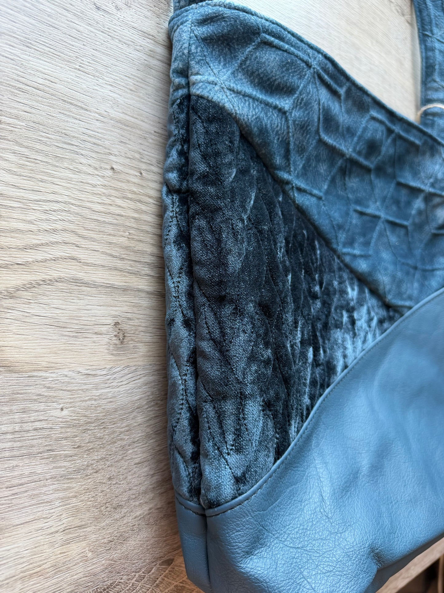 "Shopper" Jeansblau