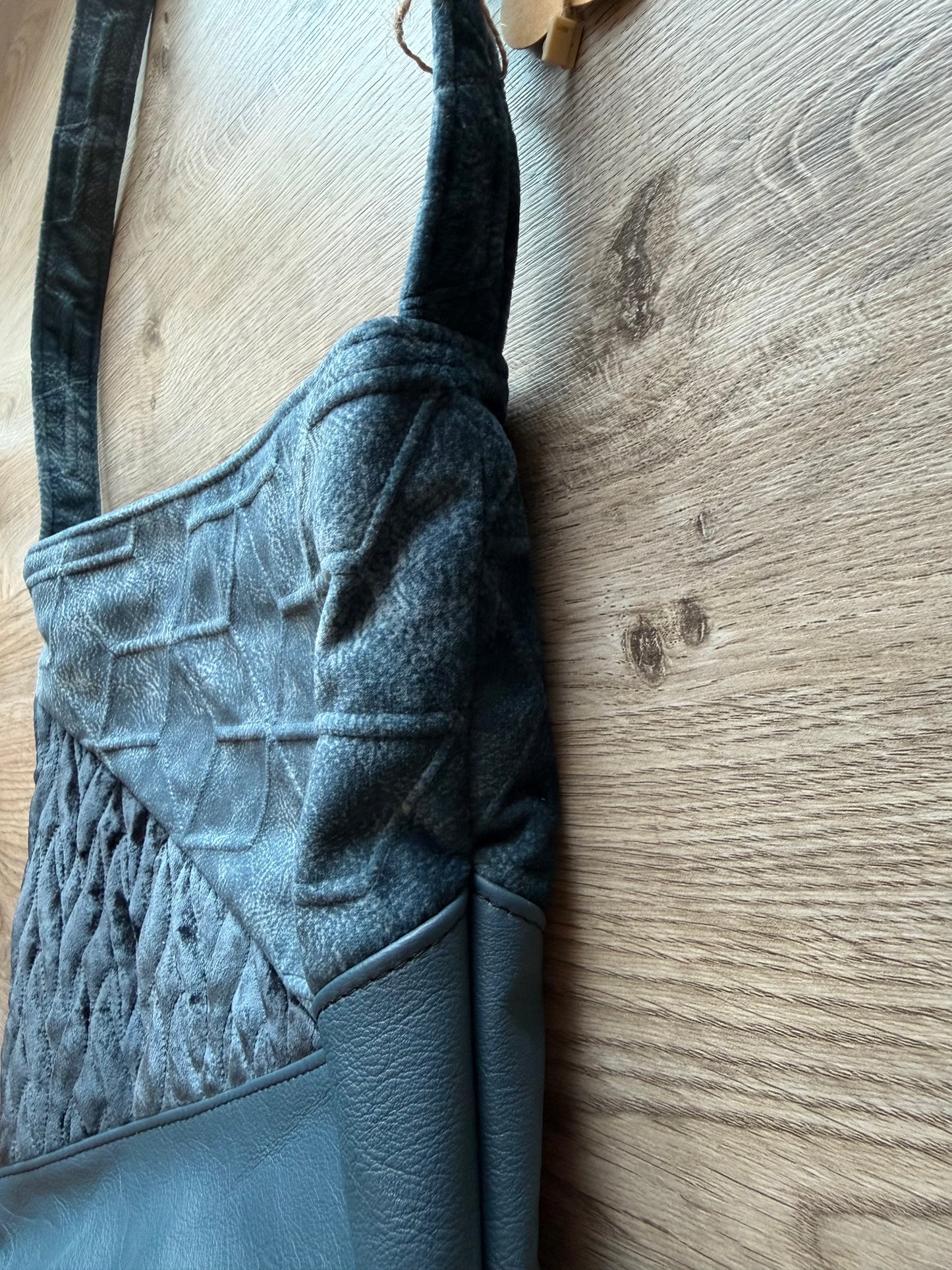 "Shopper" Jeansblau