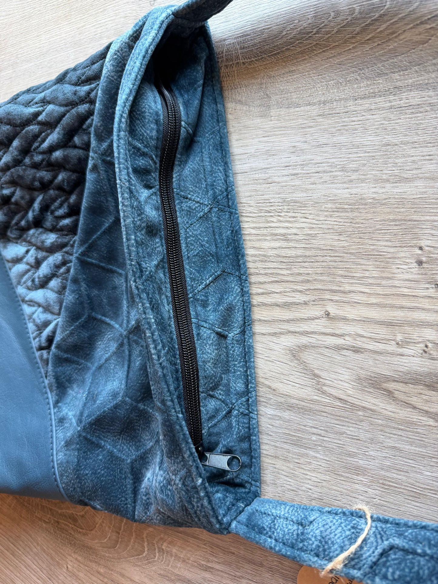 "Shopper" Jeansblau