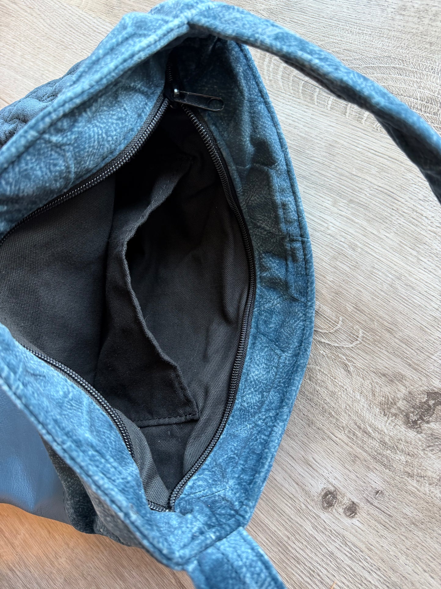 "Shopper" Jeansblau