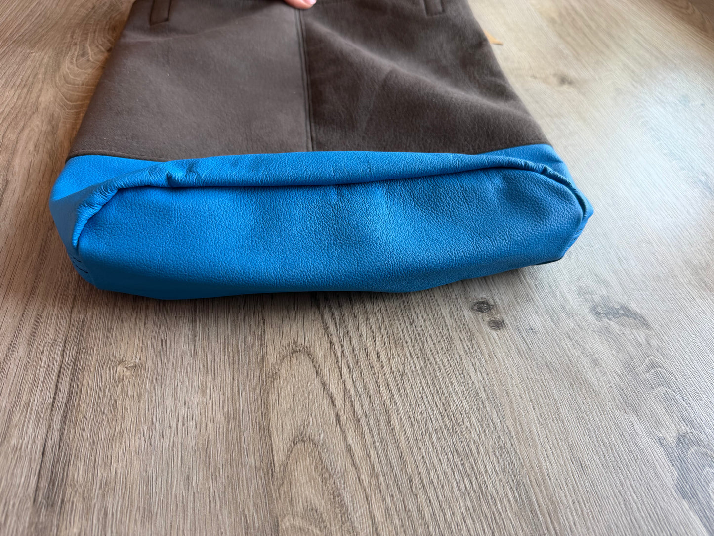 "Shopper" Braun-Knallblau