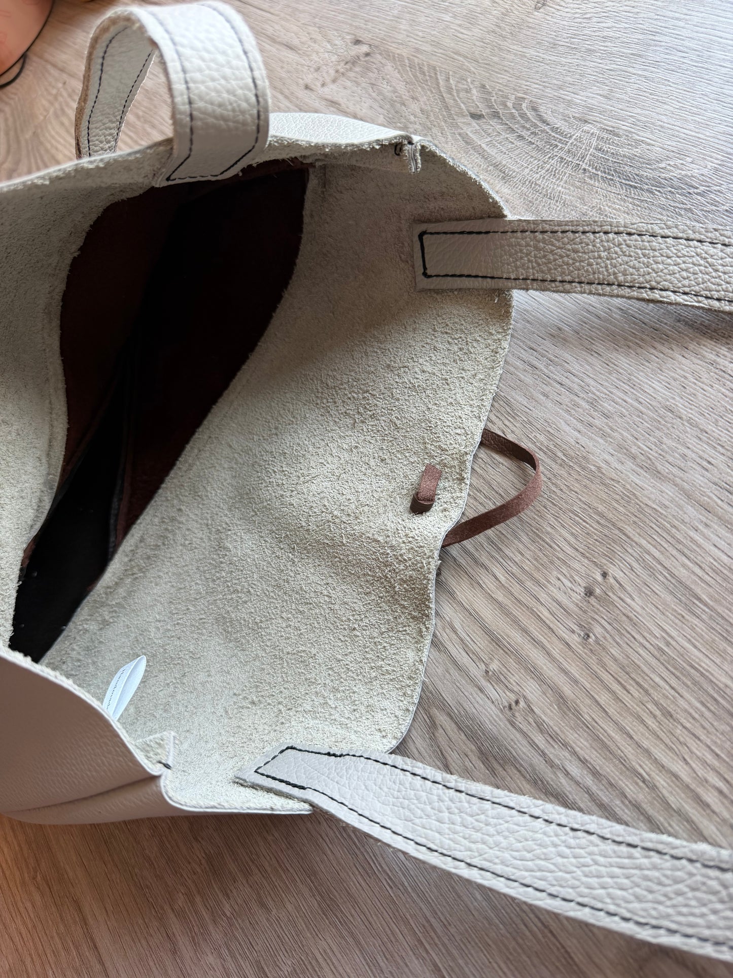 "Shopper" Hellgrau-Mittelbraun-Dunkelbraun