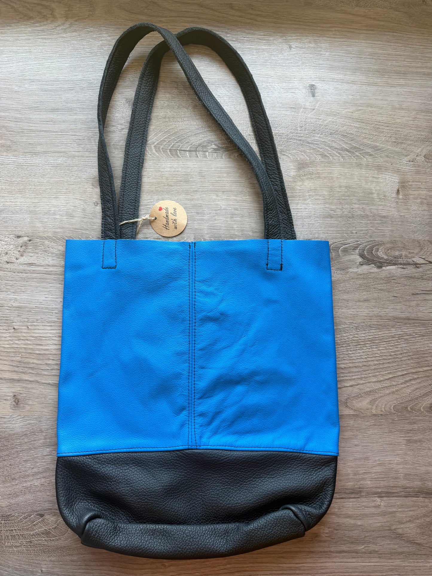"Shopper" Knallblau-Schwarz