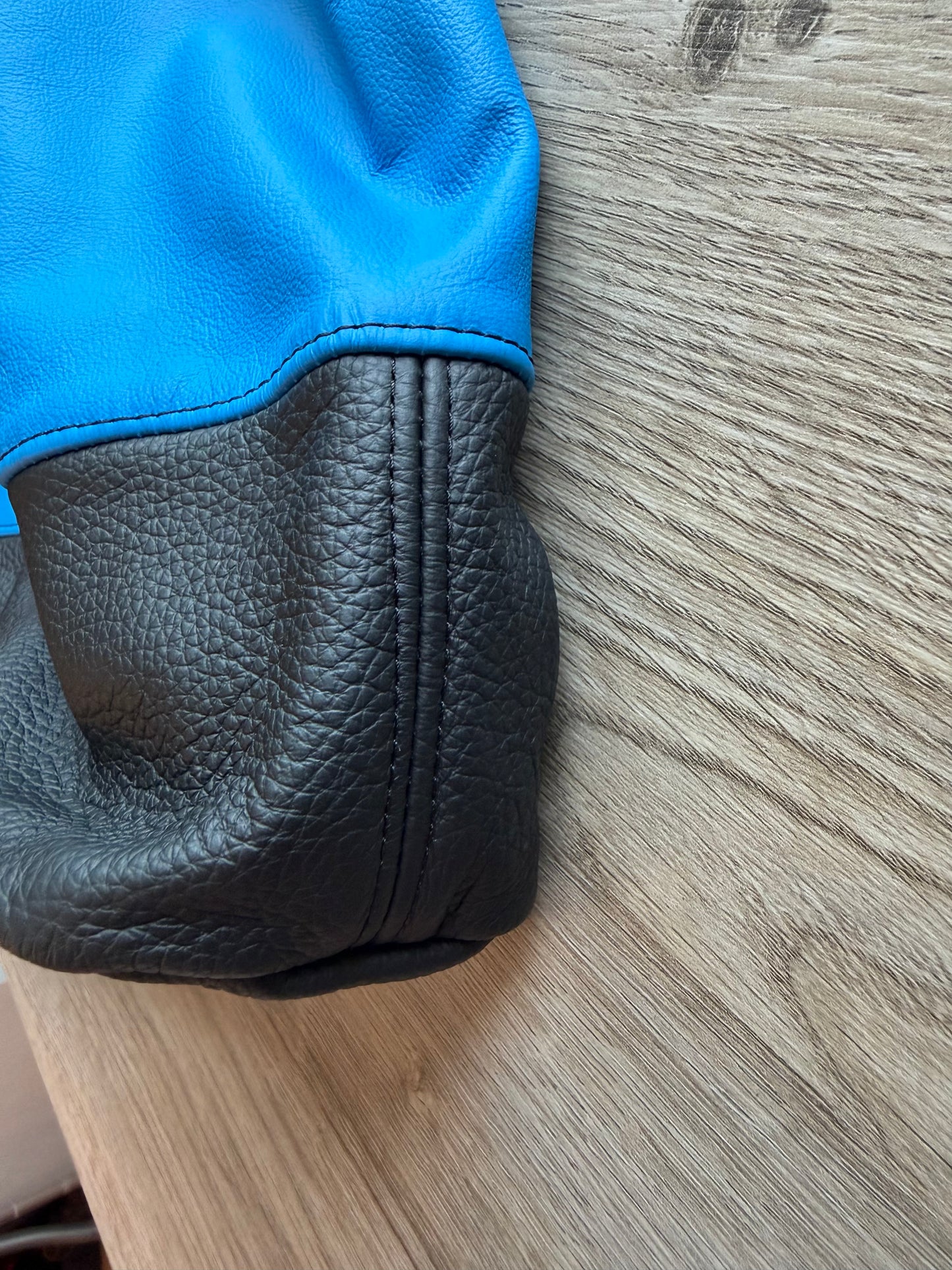 "Shopper" Knallblau-Schwarz