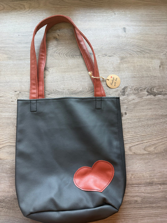 "Shopper" Grau-Rost