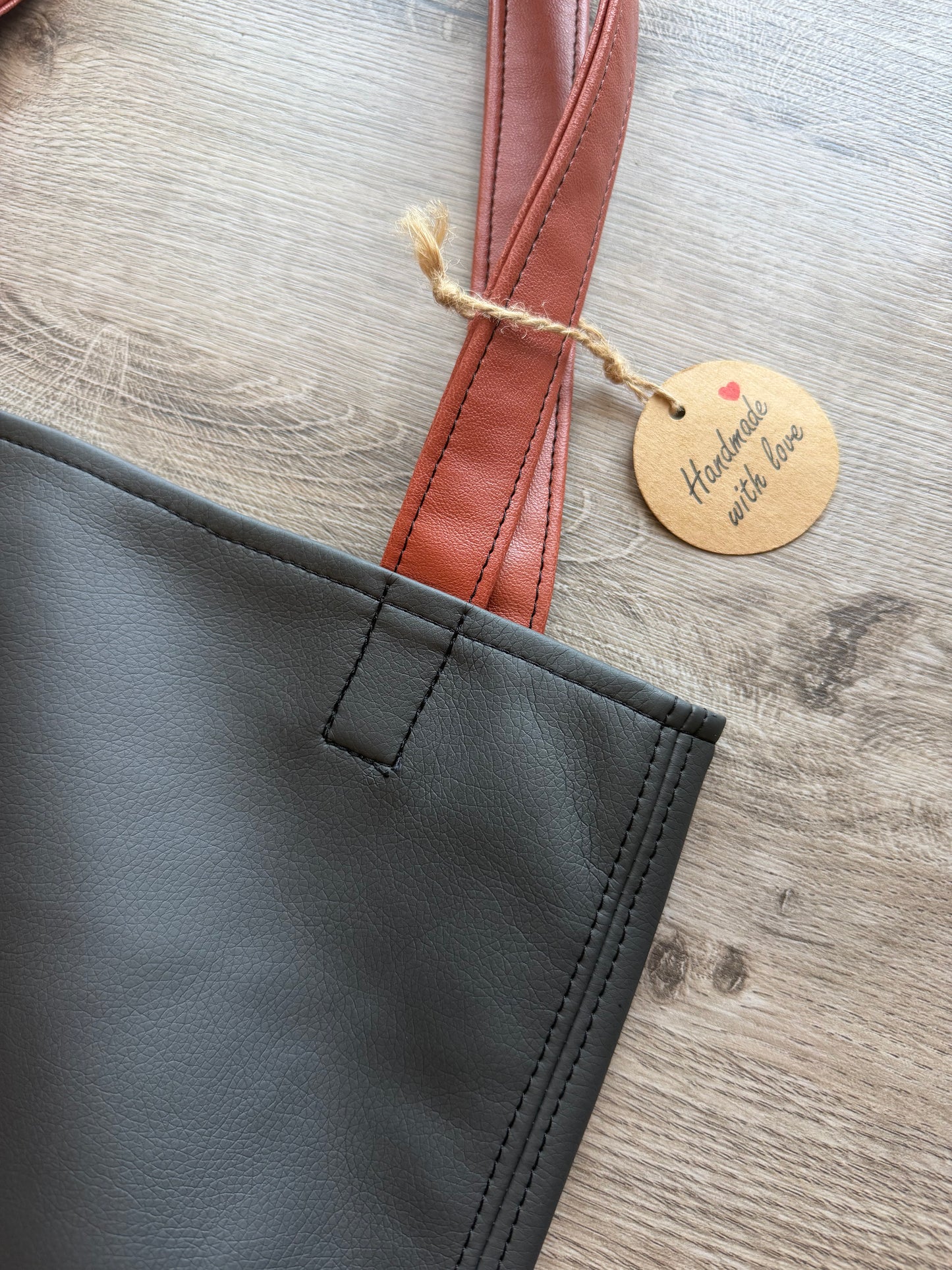 "Shopper" Grau-Rost