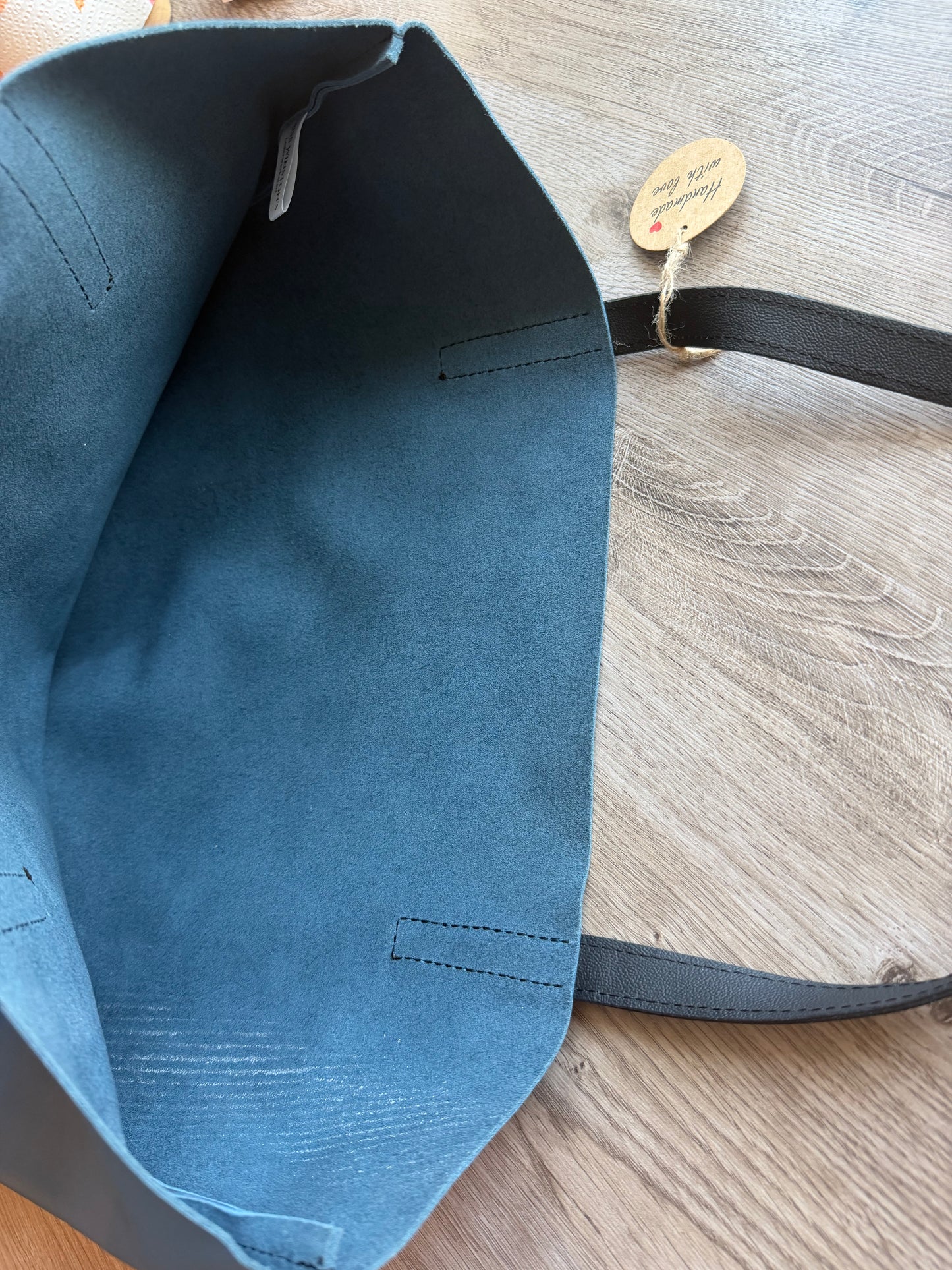 "XXL-Shopper" Helljeansblau