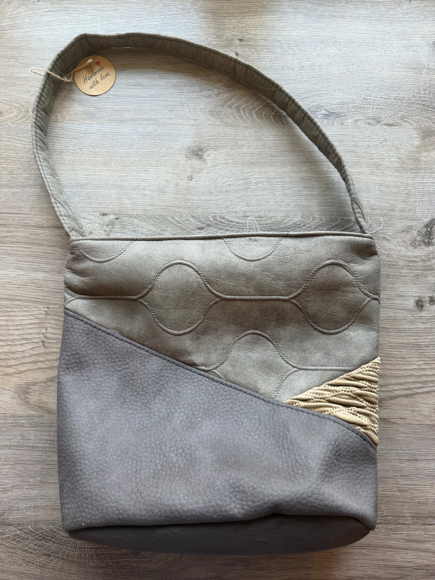 "Marlene" Hellbraun-Gold-Braun