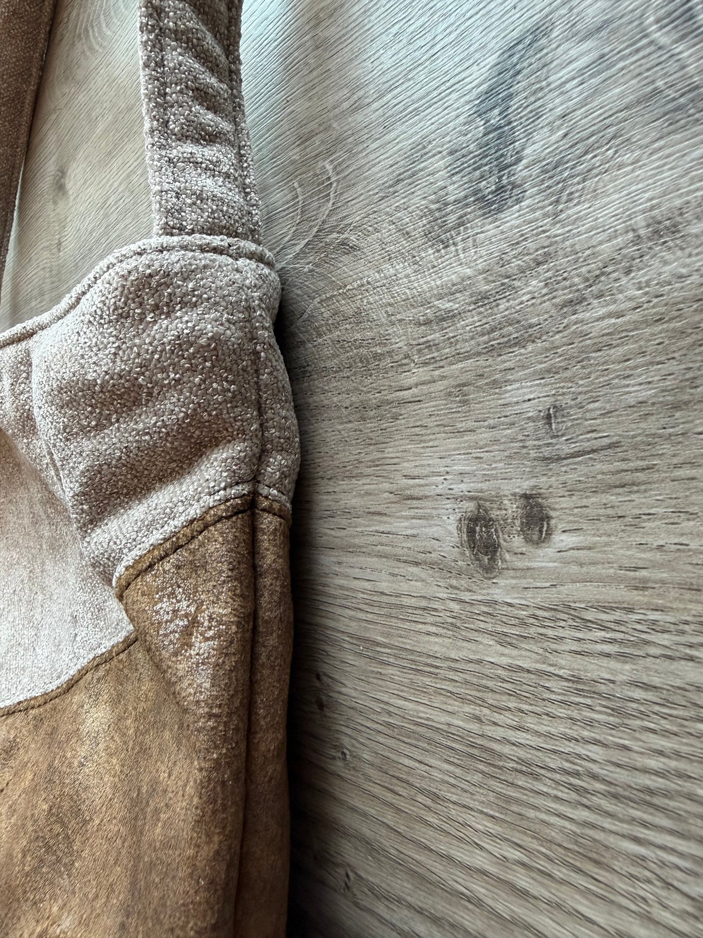 "Marlene" Beige-Helltaupe-Braungold