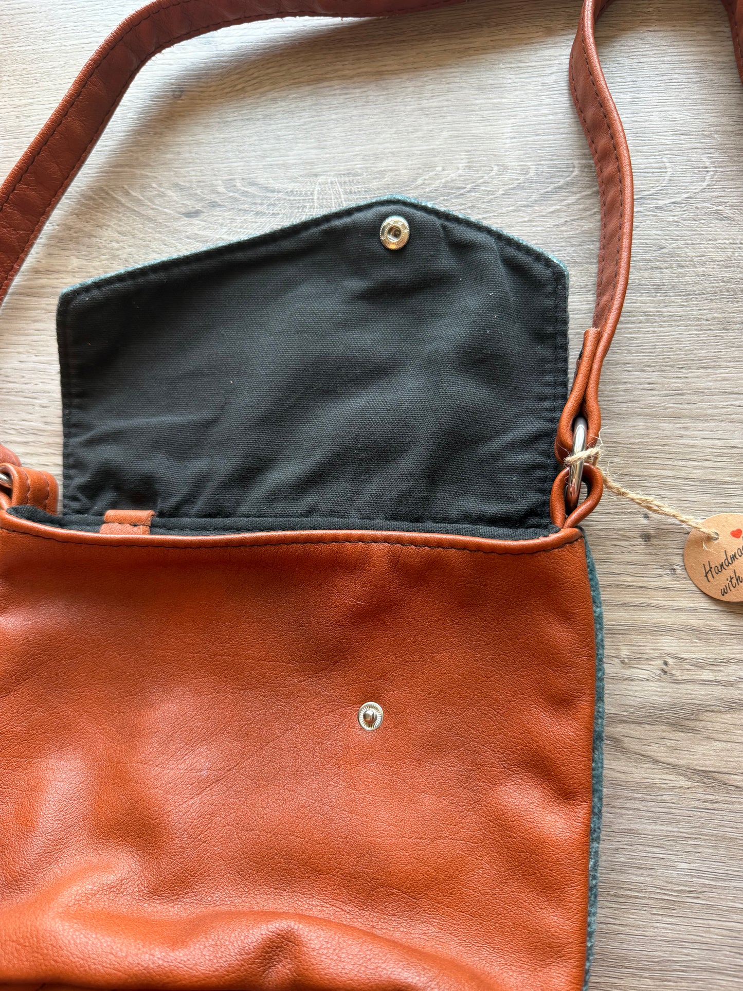 "Conny" Cognac-Petrol (Schimmer)