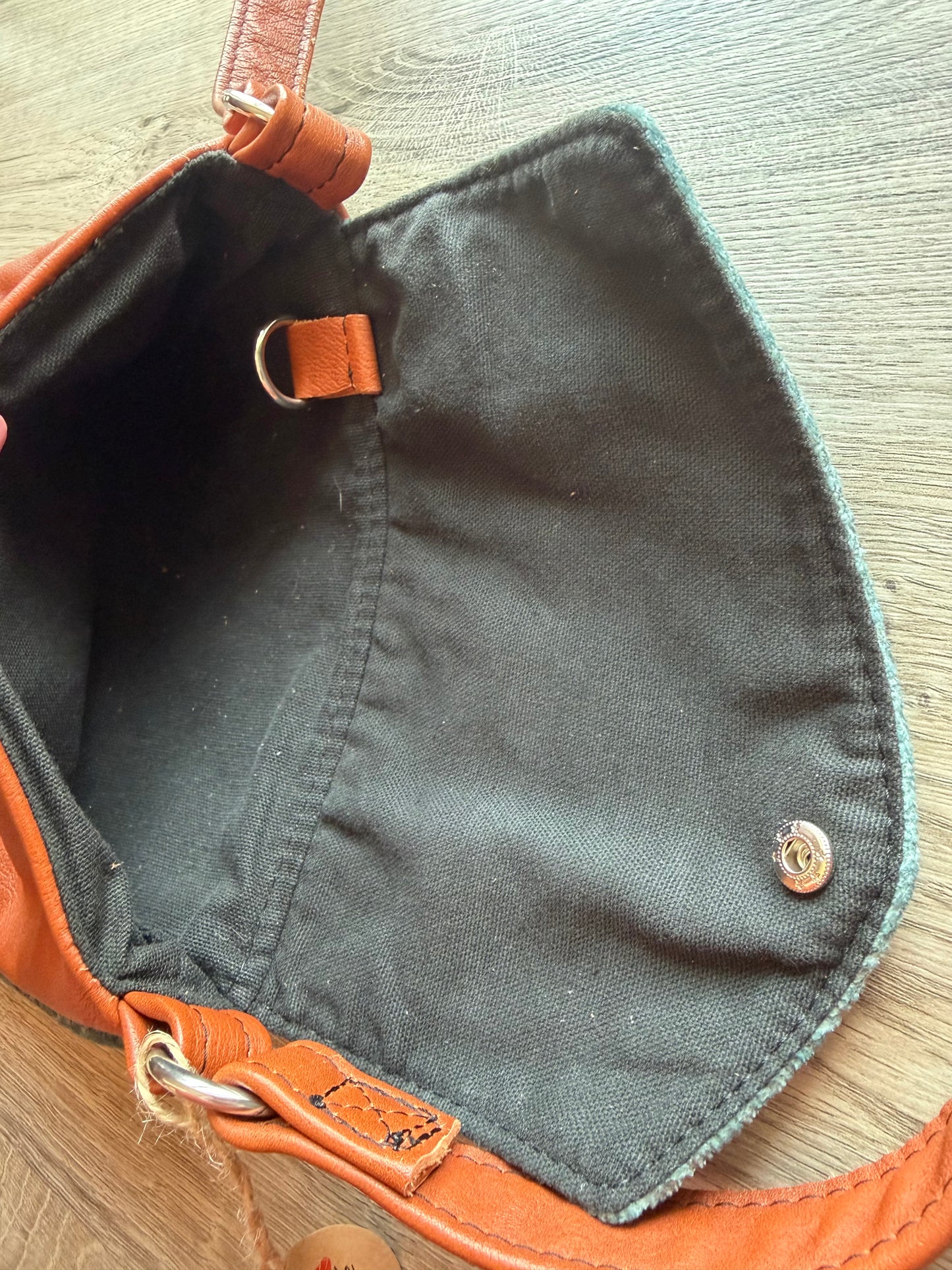 "Conny" Cognac-Petrol (Schimmer)
