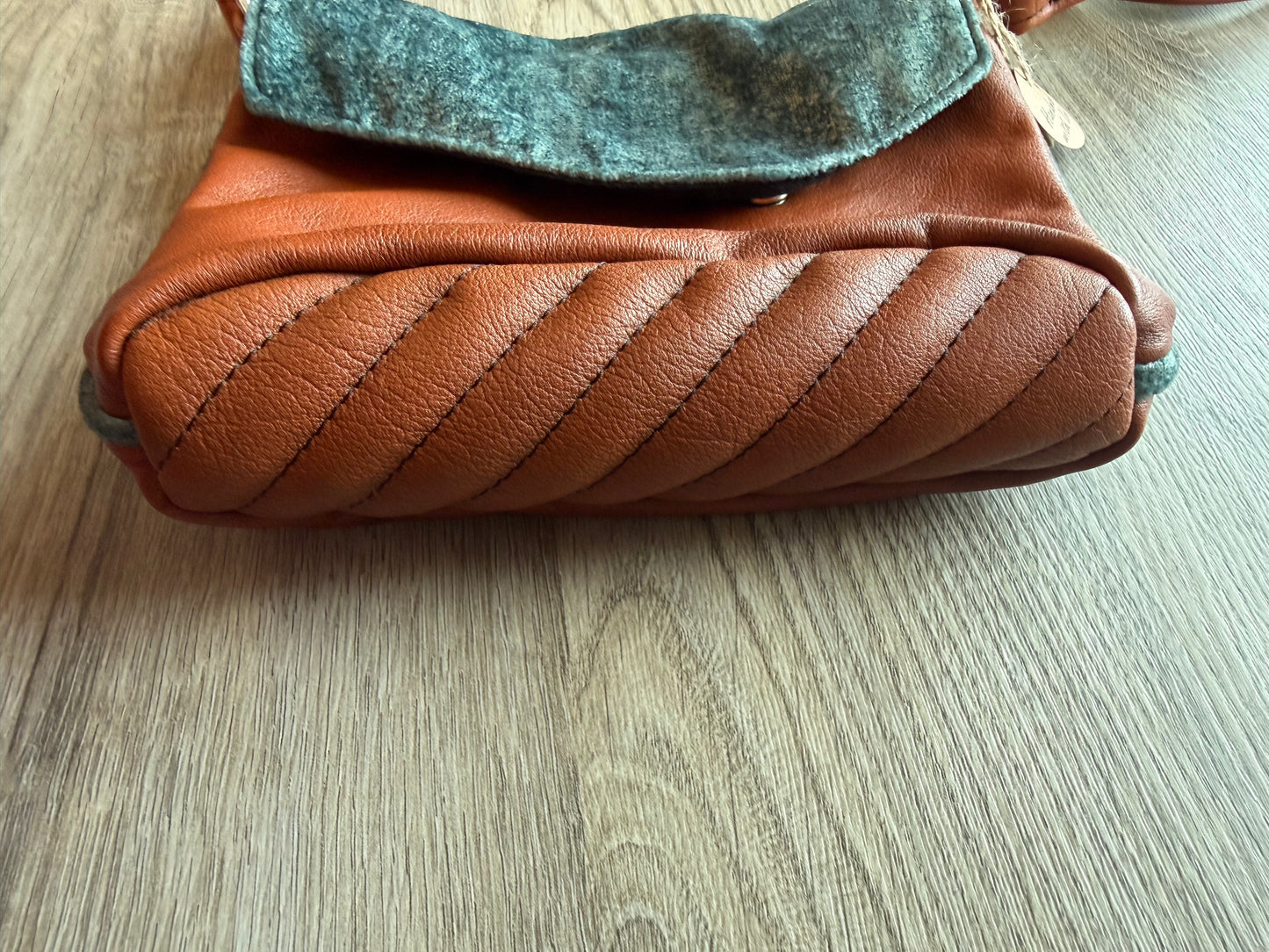 "Conny" Cognac-Petrol (Schimmer)