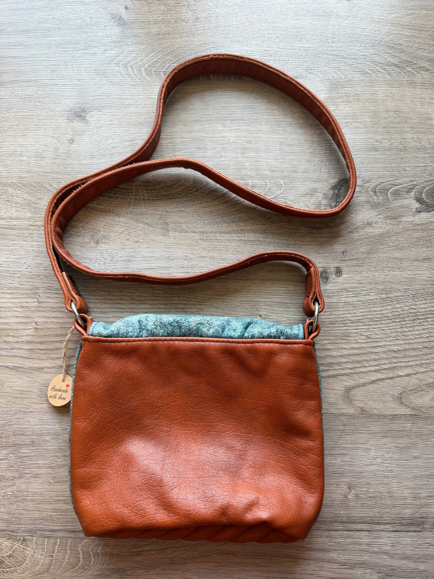 "Conny" Cognac-Petrol (Schimmer)