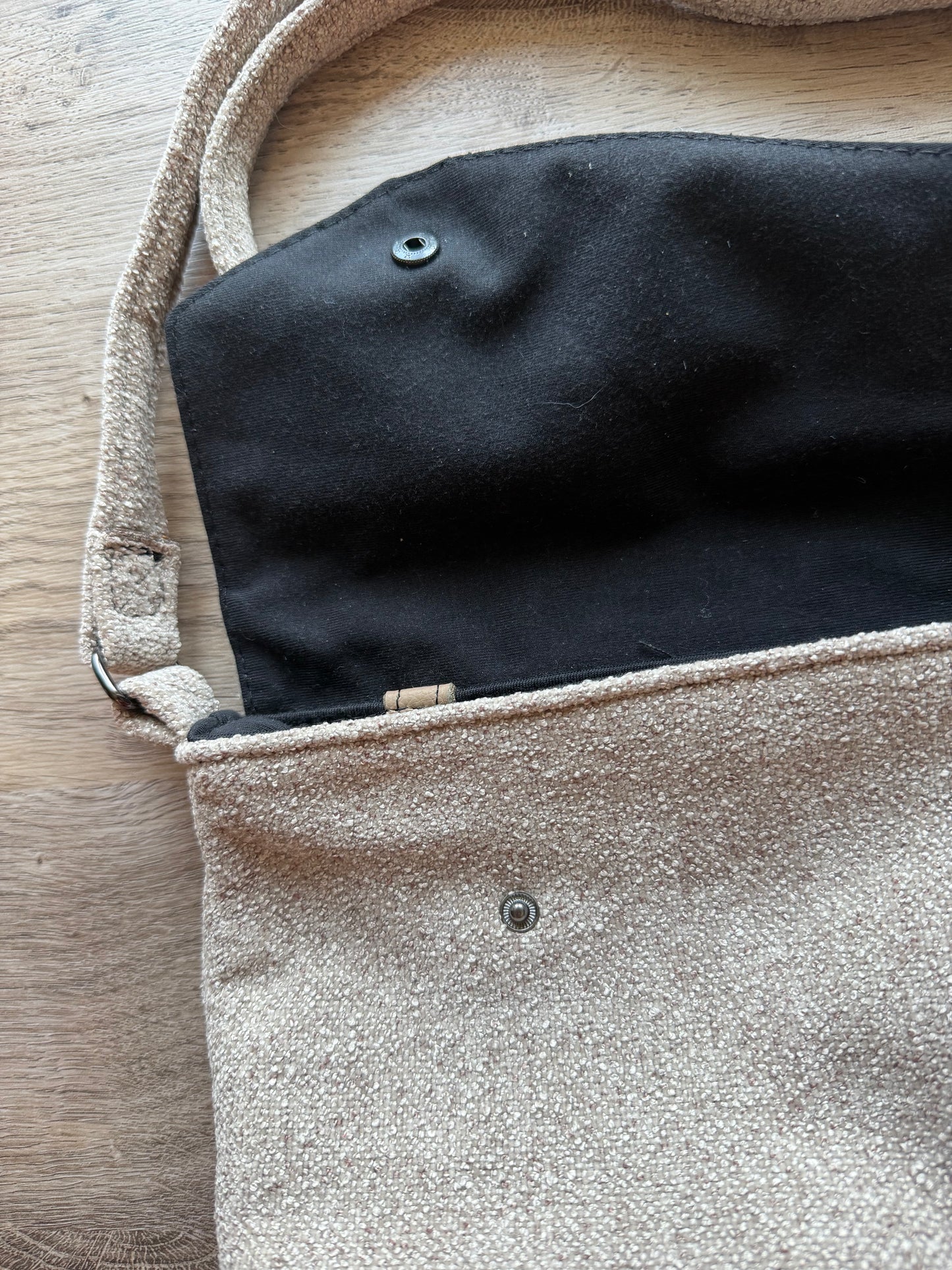 "Conny" Braun/Hellblau-Beige-Helltaupe