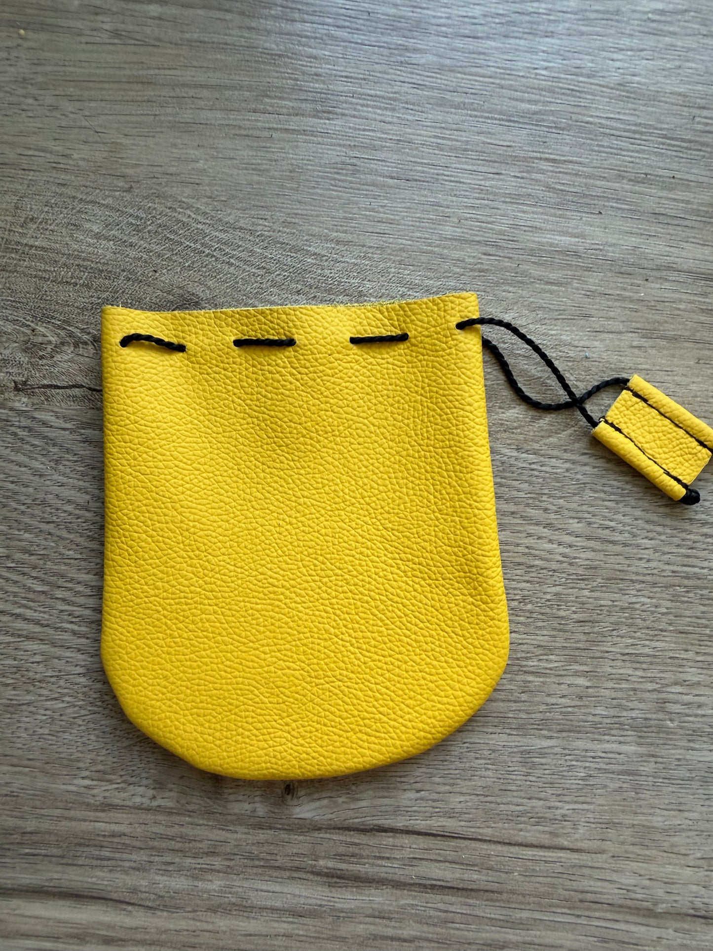 Lederbeutel Groß